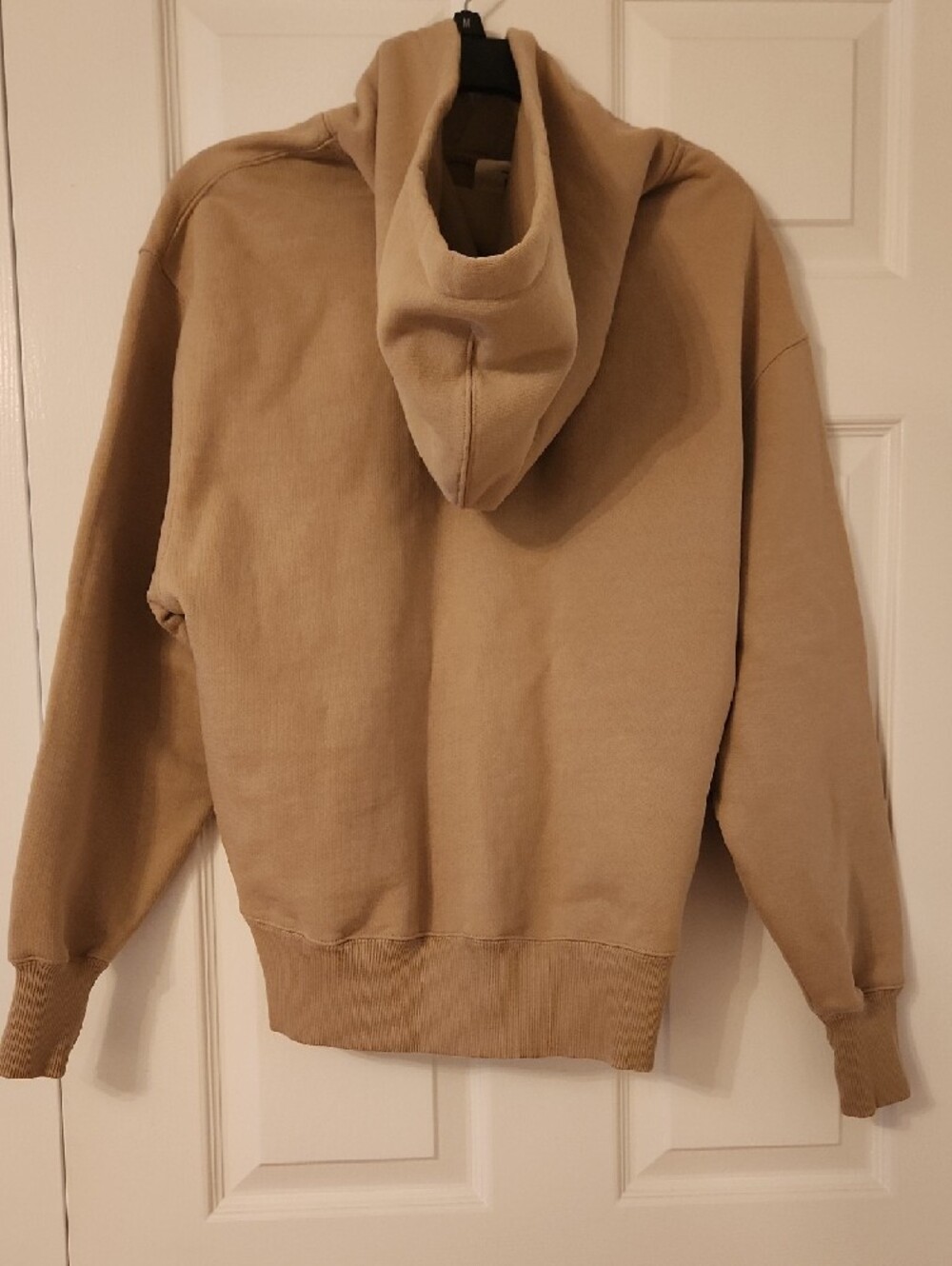 Ami Alexandre Mattiussi Tan Heart 'A' Logo Hoodie XXS Oversized - Picture 4 of 6